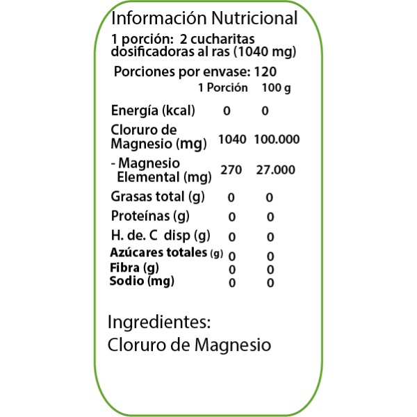 Cloruro de Magnesio - Imagen 2