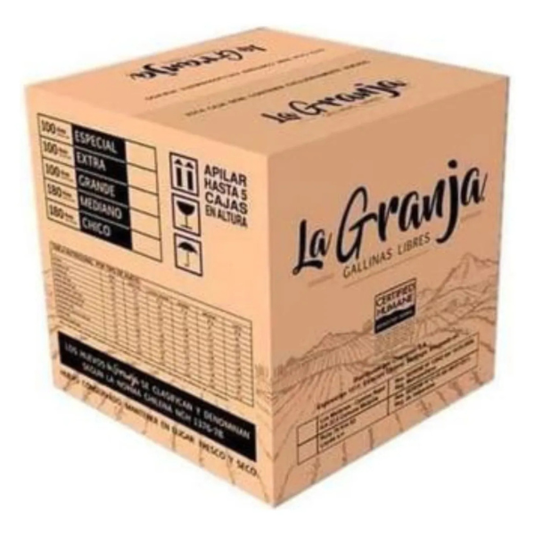 Huevos La Granja Gallina Libre Caja 100 Extra - Imagen 3